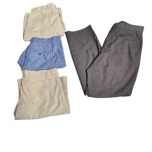 Men's Lot sz 32 Shorts Pants Dressy Preppy Cremieux Perry Ellis Ralph Lauren